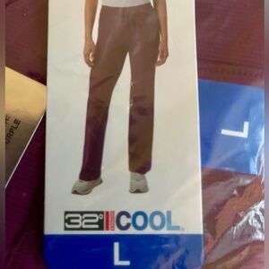 NWT! 32 Degrees Women's Purple Active Flare Pants